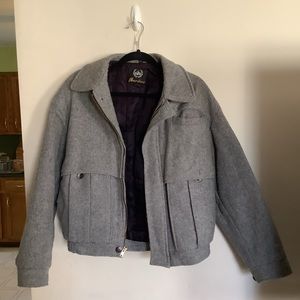Men’s gray Wool Jacket